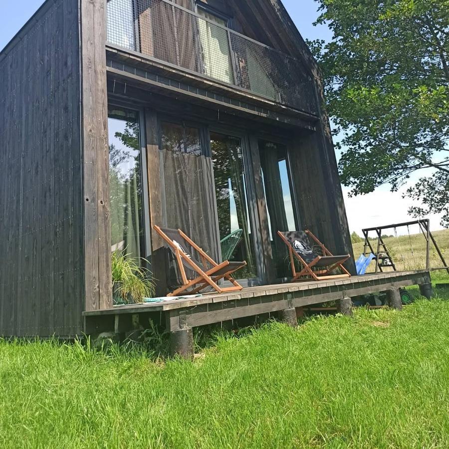 Między Olchami domek nad jeziorem. Noclegi całoroczne. Cisza, spokój. Barczewo Exterior foto