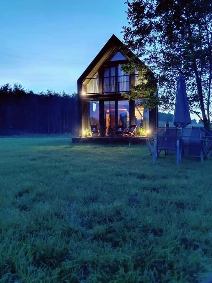 Między Olchami domek nad jeziorem. Noclegi całoroczne. Cisza, spokój. Barczewo Exterior foto