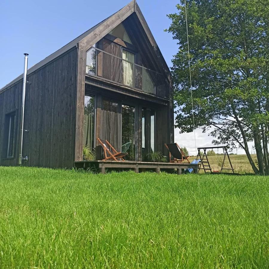 Między Olchami domek nad jeziorem. Noclegi całoroczne. Cisza, spokój. Barczewo Exterior foto