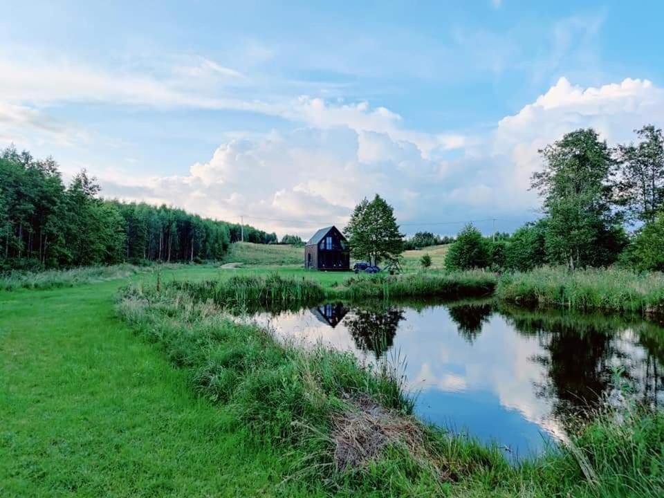 Między Olchami domek nad jeziorem. Noclegi całoroczne. Cisza, spokój. Barczewo Exterior foto